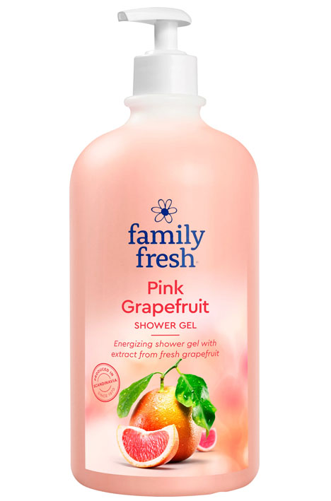 Family Fresh Pink Grapefruit 1000 ml shower gel